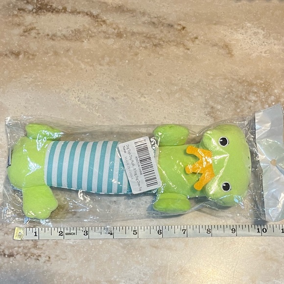 Dog Chew Toy Frog Plush Dog Toy - Picture 3 of 4